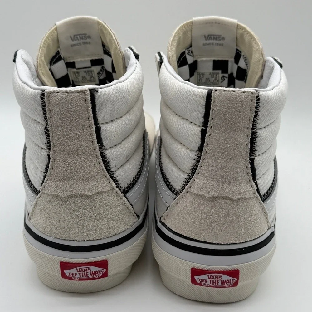 Vans Reconstruct Men's Size 9 SK8-Hi Skate Shoes Sneakers Marshmallow New‎ 0020